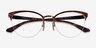 Vogue Eyewear VO4304 Tortoise Gold MetalEyeglass Frames from EyeBuyDirect, Closed View