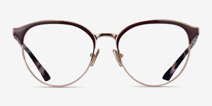 Vogue Eyewear VO4305 Purple Rose Gold Metal Eyeglass Frames from EyeBuyDirect