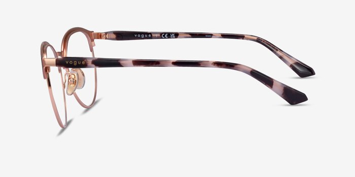 Vogue Eyewear VO4305 Purple Rose Gold Metal Eyeglass Frames from EyeBuyDirect