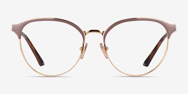 Vogue Eyewear VO4305 Purple Gold MetalEyeglass Frames from EyeBuyDirect, Front View