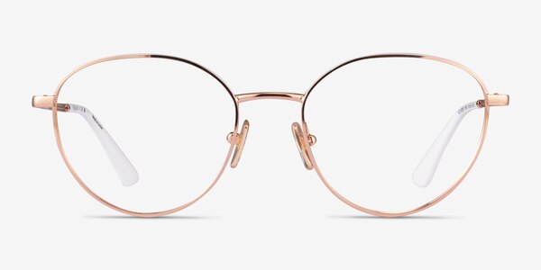 Vogue Eyewear VO4306 Rose Gold White Métal Montures de lunettes de vue