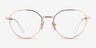 Vogue Eyewear VO4306 Rose Gold White MetalEyeglass Frames from EyeBuyDirect, Front View