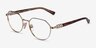 Vogue Eyewear VO4311B Pale Gold MetalEyeglass Frames from EyeBuyDirect, Angle View