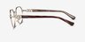 Vogue Eyewear VO4311B Pale Gold MetalEyeglass Frames from EyeBuyDirect, Side View
