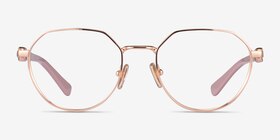 Vogue Eyewear VO4311B Or rose Métal Montures de lunettes de vue d'EyeBuyDirect, Vue de Face