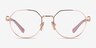 Vogue Eyewear VO4311B Rose Gold MetalEyeglass Frames from EyeBuyDirect, Front View