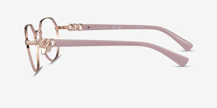 Vogue Eyewear VO4311B Rose Gold Metal Eyeglass Frames from EyeBuyDirect