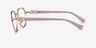 Vogue Eyewear VO4311B Rose Gold MetalEyeglass Frames from EyeBuyDirect, Side View