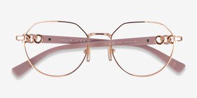 Vogue Eyewear VO4311B Or rose Métal Montures de lunettes de vue d'EyeBuyDirect, Vue Rapprochée