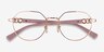 Vogue Eyewear VO4311B Rose Gold MetalEyeglass Frames from EyeBuyDirect, Closed View