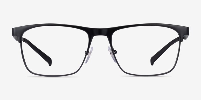 ARNETTE Hackney Matte Black Metal Eyeglass Frames from EyeBuyDirect