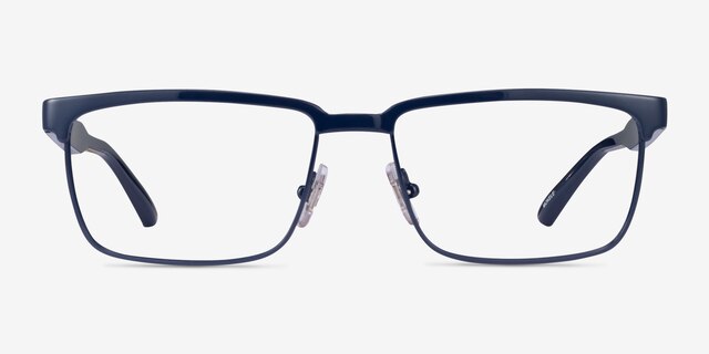 ARNETTE Mokele Dark Blue MetalEyeglass Frames from EyeBuyDirect, Front View