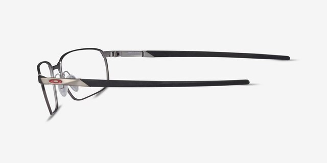 Oakley Extender Matte Gunmetal MetalEyeglass Frames from EyeBuyDirect, Side View