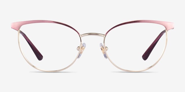 Vogue Eyewear VO4208 Purple Gold MetalEyeglass Frames from EyeBuyDirect, Front View