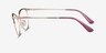 Vogue Eyewear VO4208 Purple Gold MetalEyeglass Frames from EyeBuyDirect, Side View