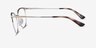 Vogue Eyewear VO4208 Silver Gold MetalEyeglass Frames from EyeBuyDirect, Side View