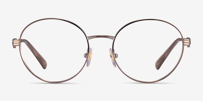 Vogue Eyewear VO4222 Pale Brown Metal Eyeglass Frames from EyeBuyDirect