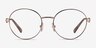 Vogue Eyewear VO4222 Pale Brown MetalEyeglass Frames from EyeBuyDirect, Front View