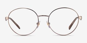 Vogue Eyewear VO4222 Light Brown Métal Montures de lunettes de vue d'EyeBuyDirect, Vue de Face