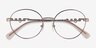 Vogue Eyewear VO4222 Light Brown MetalEyeglass Frames from EyeBuyDirect, Closed View