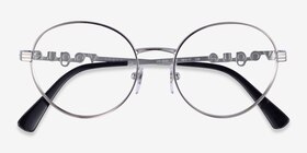 Vogue Eyewear VO4222 Argenté Métal Montures de lunettes de vue d'EyeBuyDirect, Vue Rapprochée