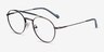 Vogue Eyewear VO4239 Brown Gunmetal MetalEyeglass Frames from EyeBuyDirect, Angle View