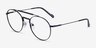 Vogue Eyewear VO4239 Shiny Black MetalEyeglass Frames from EyeBuyDirect, Angle View