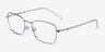 Vogue Eyewear VO4258 Silver MetalEyeglass Frames from EyeBuyDirect, Angle View
