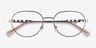 Vogue Eyewear VO4259 Light Brown MetalEyeglass Frames from EyeBuyDirect, Closed View