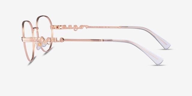 Vogue Eyewear VO4259 Rose Gold MetalEyeglass Frames from EyeBuyDirect, Side View