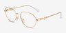 Vogue Eyewear VO4259 Gold MetalEyeglass Frames from EyeBuyDirect, Angle View