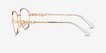 Vogue Eyewear VO4259 Gold MetalEyeglass Frames from EyeBuyDirect, Side View