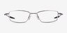 Oakley OX3131 Gunmetal MetalEyeglass Frames from EyeBuyDirect, Front View