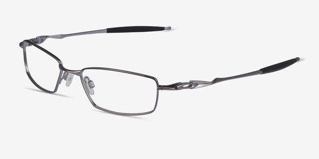 Oakley OX3131 Gunmetal MetalEyeglass Frames from EyeBuyDirect, Angle View