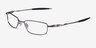 Oakley OX3131 Gunmetal MetalEyeglass Frames from EyeBuyDirect, Angle View