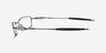 Oakley OX3131 Gunmetal MetalEyeglass Frames from EyeBuyDirect, Side View