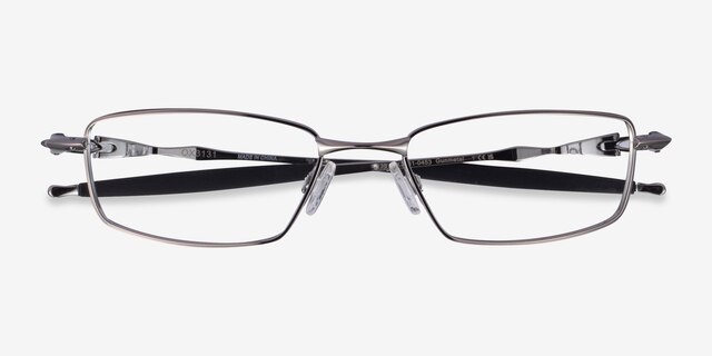 Oakley OX3131 Gunmetal MetalEyeglass Frames from EyeBuyDirect, Closed View