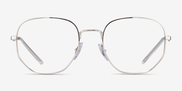 Ray-Ban RB3682V Silver MetalEyeglass Frames from EyeBuyDirect, Front View