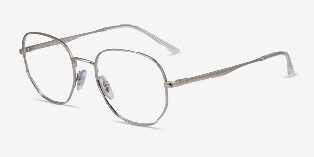 Ray-Ban RB3682V Silver MetalEyeglass Frames from EyeBuyDirect, Angle View