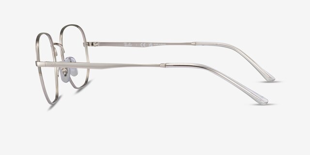 Ray-Ban RB3682V Silver MetalEyeglass Frames from EyeBuyDirect, Side View