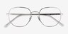 Ray-Ban RB3682V Silver MetalEyeglass Frames from EyeBuyDirect, Closed View