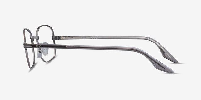 Ray-Ban RB3690V Gunmetal MetalEyeglass Frames from EyeBuyDirect, Side View