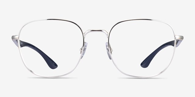 Ray-Ban RB6477 Silver MetalEyeglass Frames from EyeBuyDirect, Front View