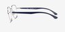 Ray-Ban RB6477 Silver MetalEyeglass Frames from EyeBuyDirect, Side View