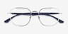 Ray-Ban RB6477 Silver MetalEyeglass Frames from EyeBuyDirect, Closed View