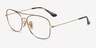 Ray-Ban RB6499 Gold Tortoise MetalEyeglass Frames from EyeBuyDirect, Angle View