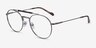 Vogue Eyewear VO4239 Silver Tortoise MetalEyeglass Frames from EyeBuyDirect, Angle View