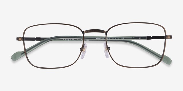 Vogue Eyewear VO4258 Bronze Gunmetal MetalEyeglass Frames from EyeBuyDirect, Closed View
