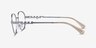 Vogue Eyewear VO4259 Silver MetalEyeglass Frames from EyeBuyDirect, Side View