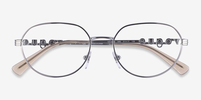 Vogue Eyewear VO4259 Silver MetalEyeglass Frames from EyeBuyDirect, Closed View